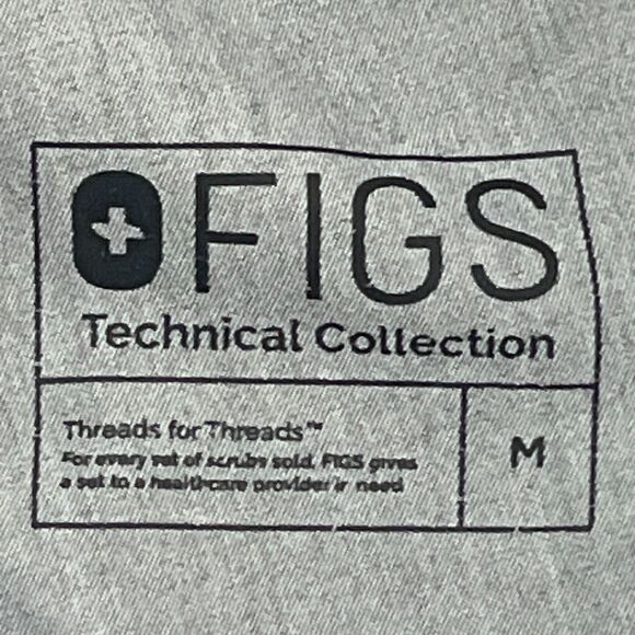 FIGS Kade Cargo Scrub Pants Technical Collection Gray - Women's Size Medium - Picture 3 of 9